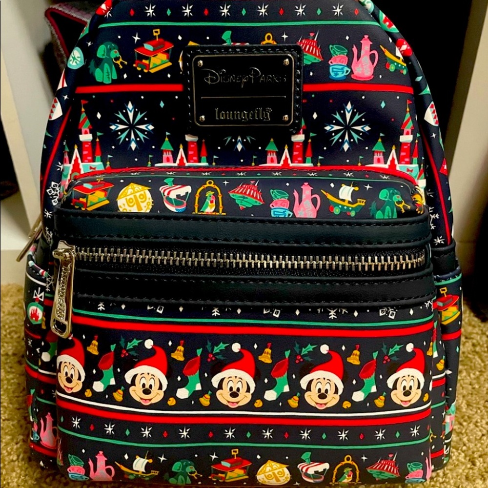 Nwt loungefly Disney 2020 Ugly sweater bag